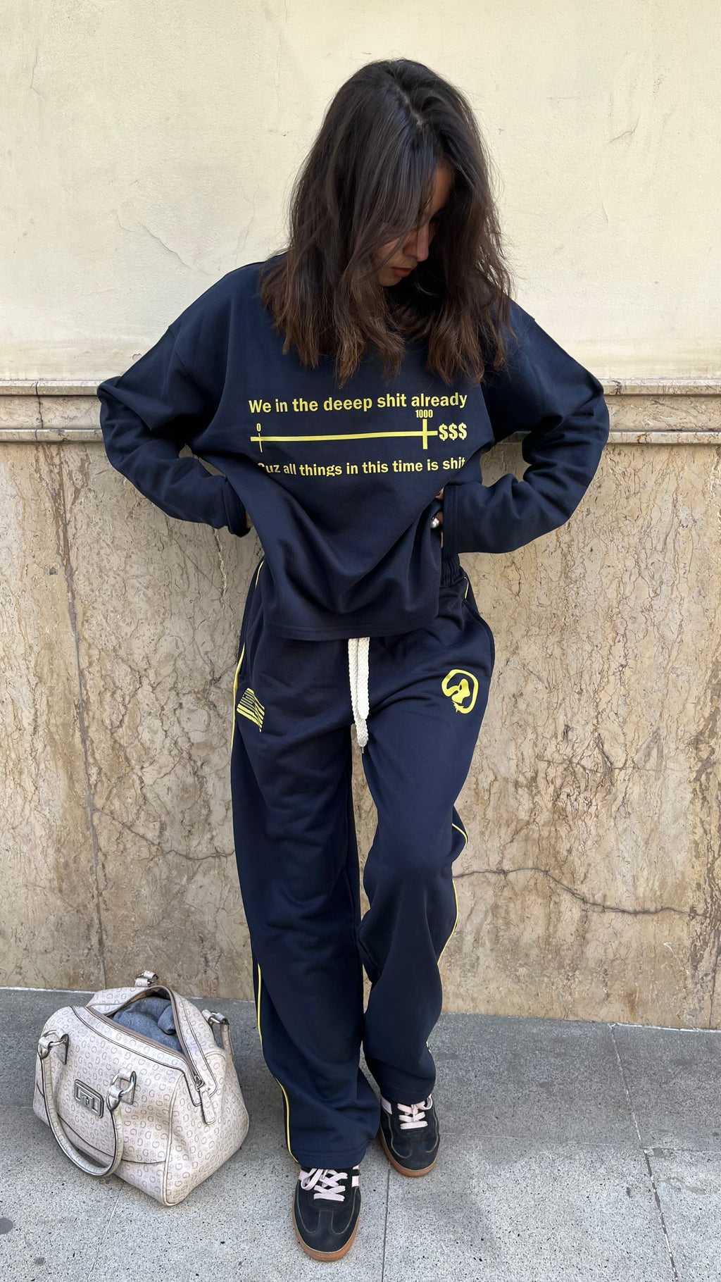 Navy Sweatpants